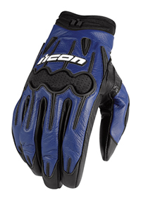 Icon Arc Blue Gloves